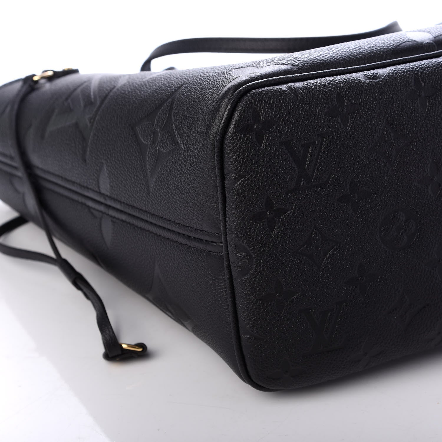 Louis Vuitton Empreinte Monogram Giant Neverfull MM Black 7 of 10