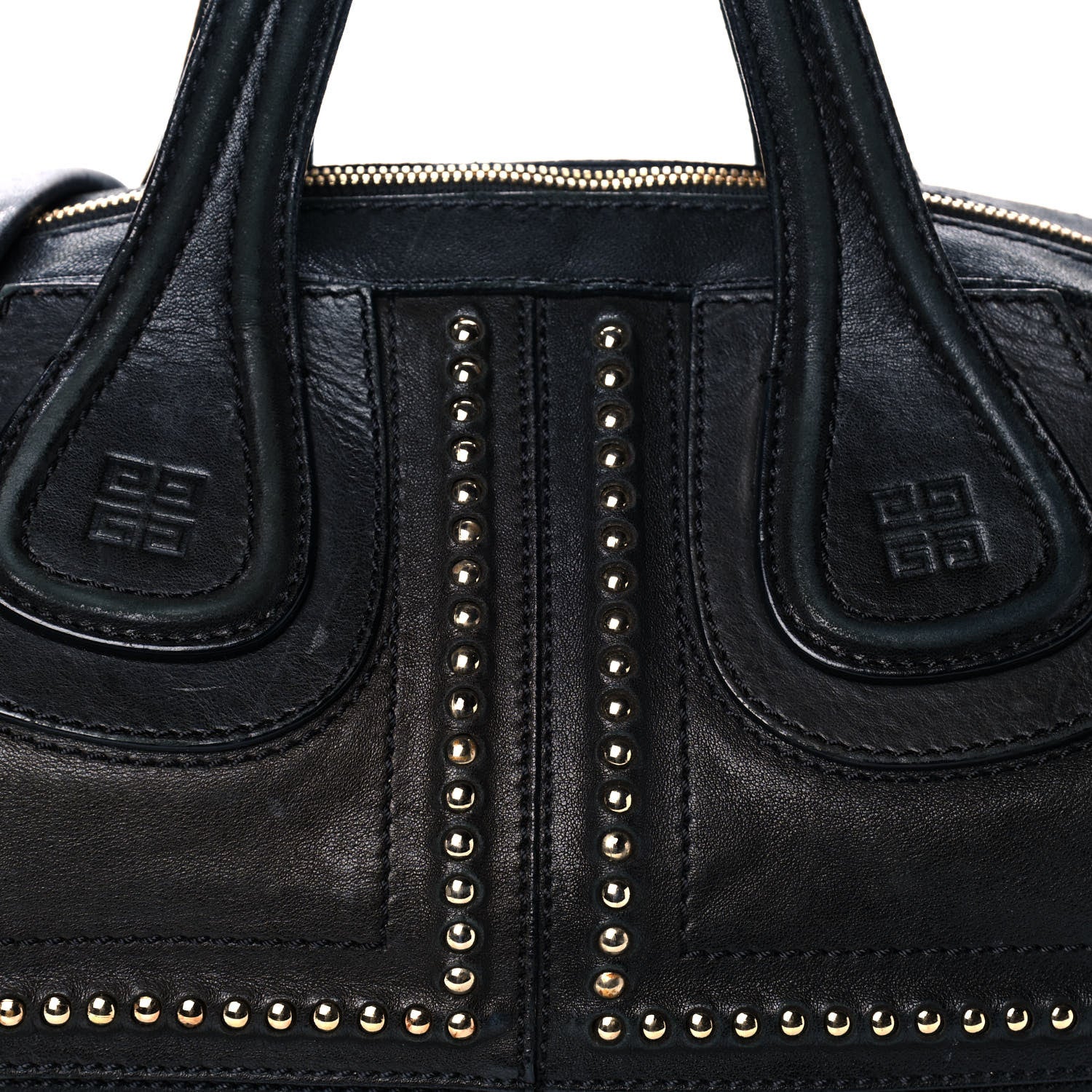 Givenchy Lambskin Studded Medium Nightingale Black 7 of 11