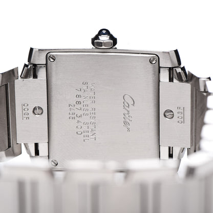 Cartier Stainless Steel 25mm Tank Francaise Quartz Watch 5 of 7