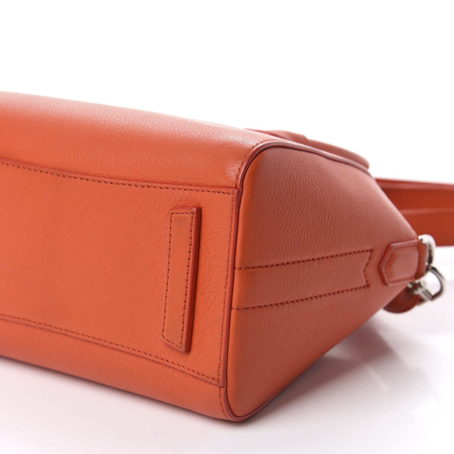 Givenchy Sugar Goatskin Mini Antigona Burnt Orange 7 of 10