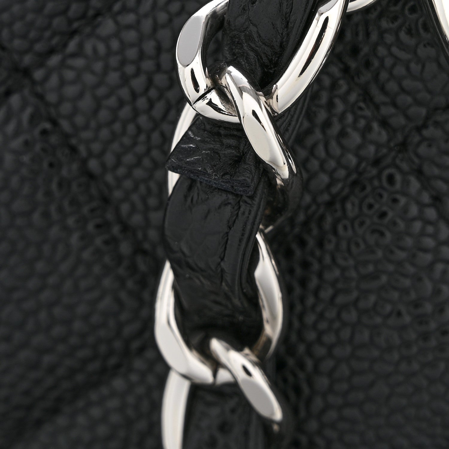 Chanel Caviar Quilted Grand Shopping Tote GST Black 13 of 15