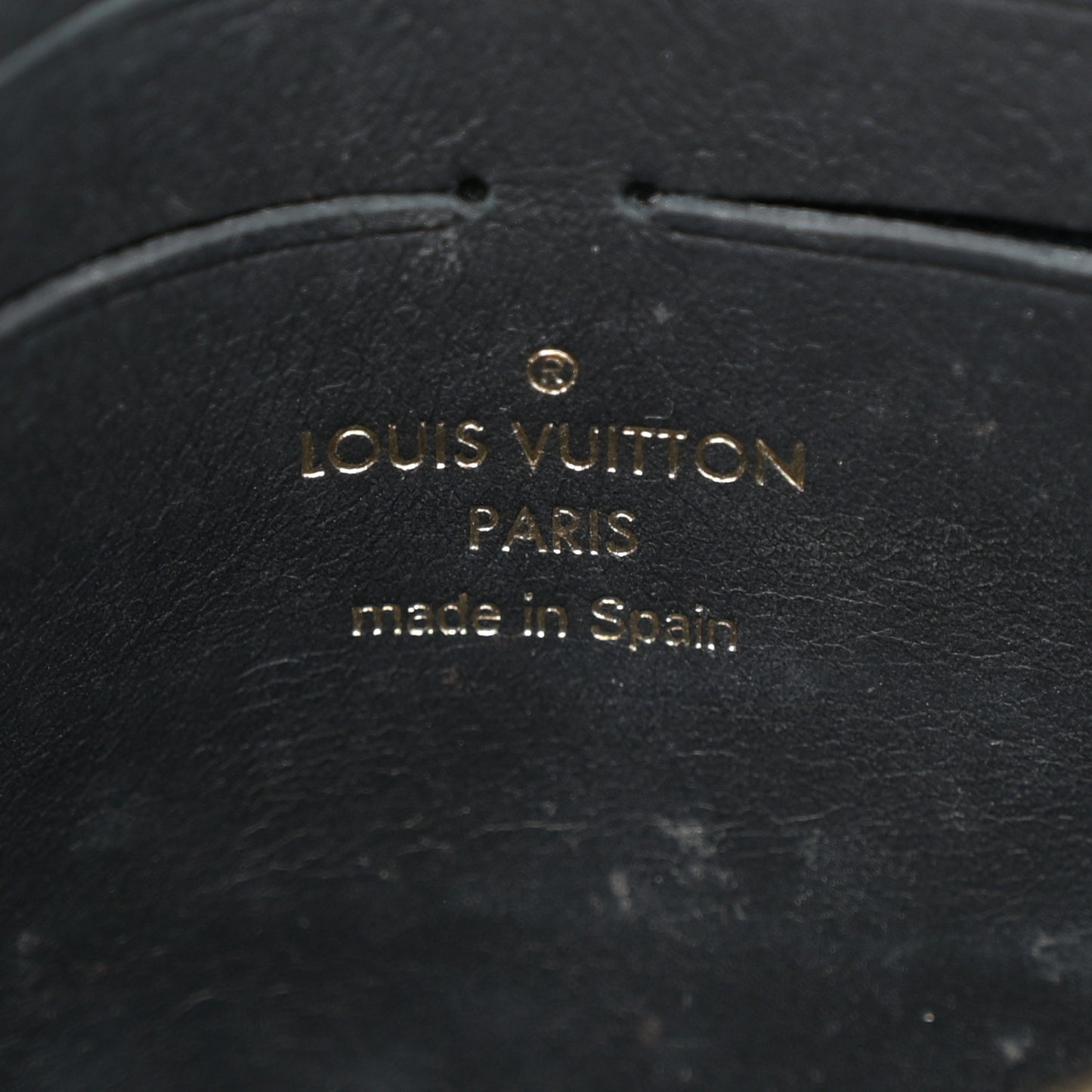 Damier Ebene Vavin Chain Wallet Black