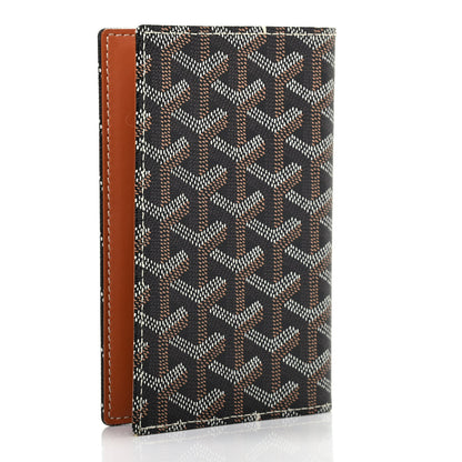 Goyard Goyardine Passport Holder Black Gold 2 of 4