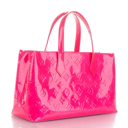 Louis Vuitton Vernis Wilshire PM Rose Pop 3 of 7
