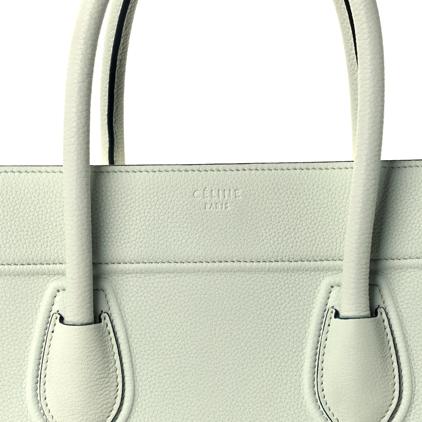 Baby Grained Calfskin Medium Phantom Luggage Jade