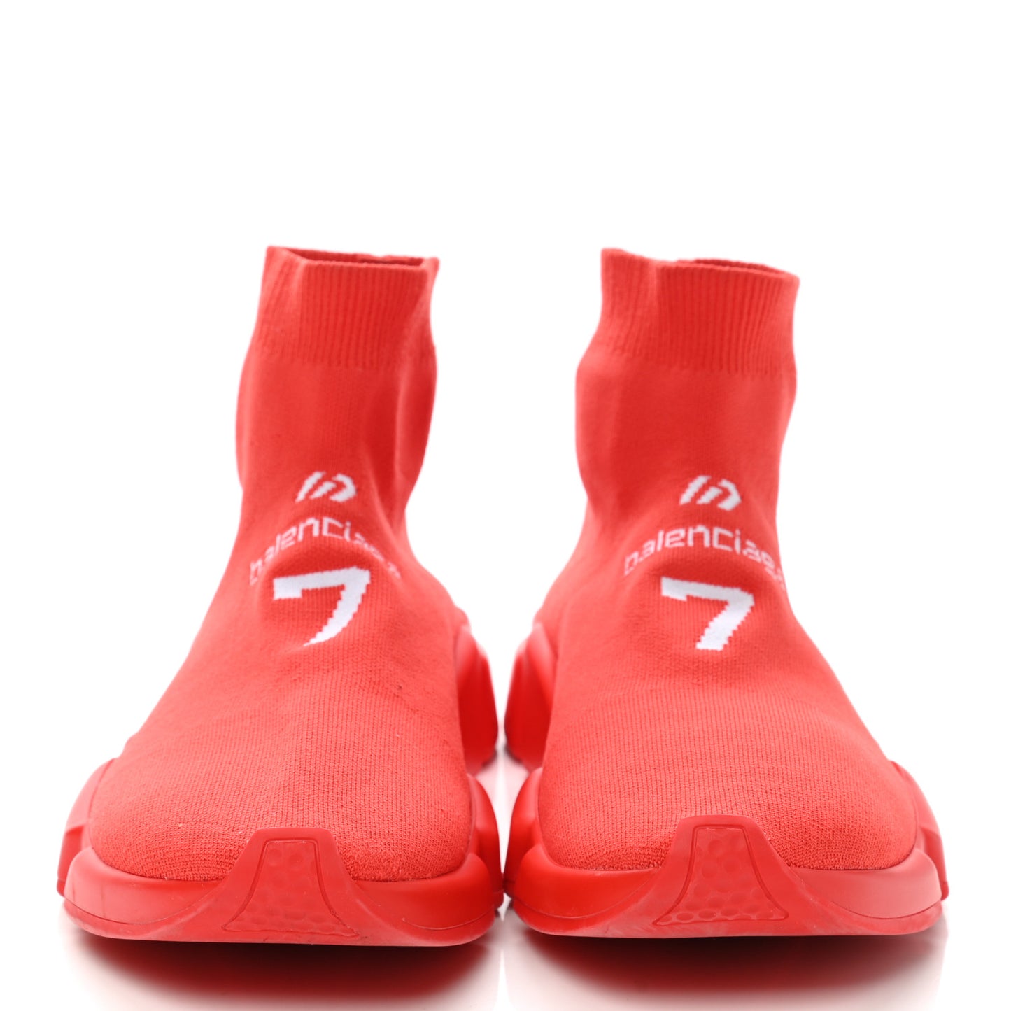 Neoprene Knit Soccer Mens Speed Sneakers 43 Intense Red White