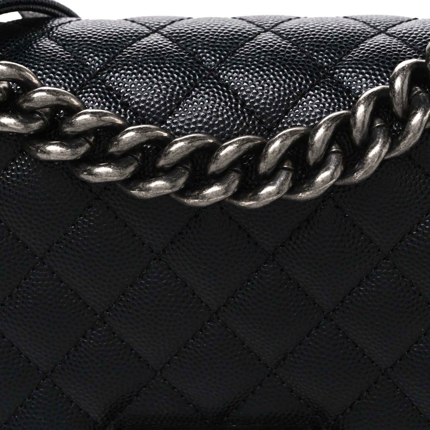 Chanel Caviar Quilted Small Boy Flap Black 8 of 10