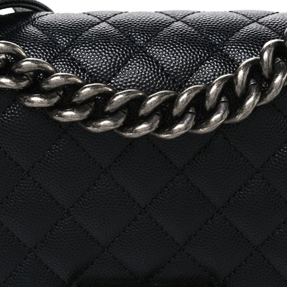 Chanel Caviar Quilted Small Boy Flap Black 8 of 10