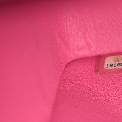 Chanel Iridescent Caviar Quilted Jumbo Double Flap Pink 8 of 29