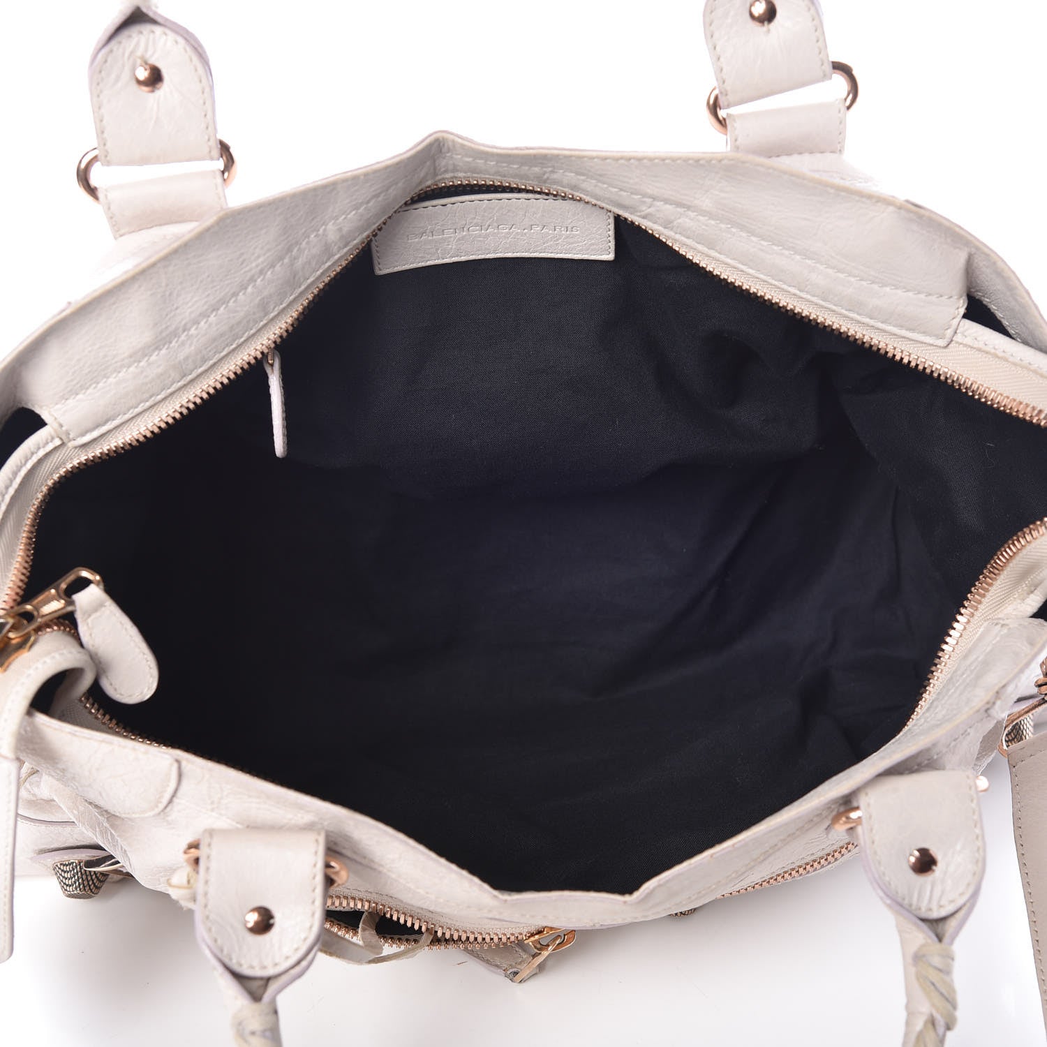 Balenciaga Agneau Giant 21 Rose Gold Hardware Part Time Nacre 7 of 19