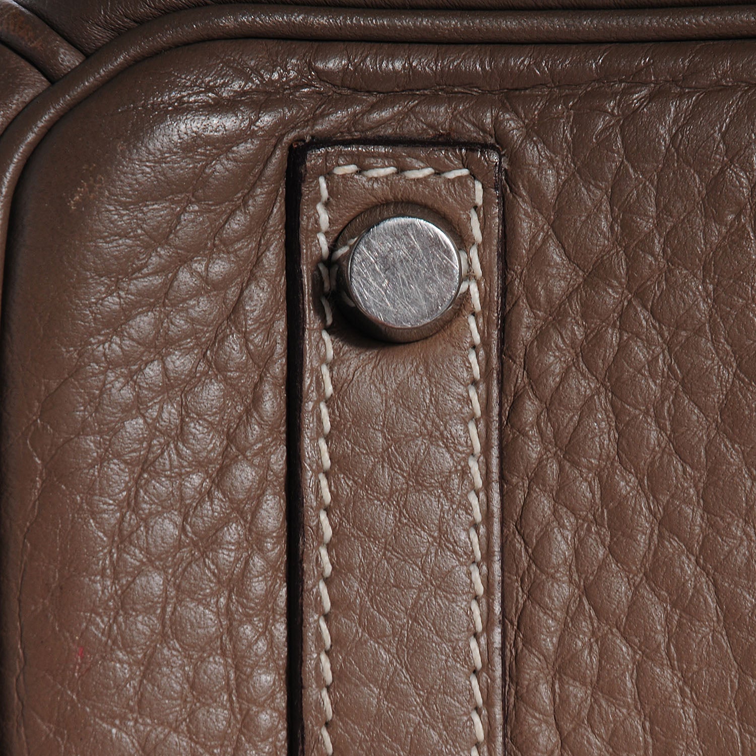 Hermes Taurillon Clemence Birkin 30 Etoupe 11 of 19
