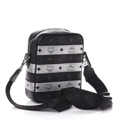MCM Visetos Spot Crossbody Bag Black 3 of 8