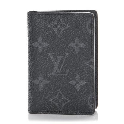 Louis Vuitton Monogram Eclipse Pocket Organizer Card Holder 1 of 8