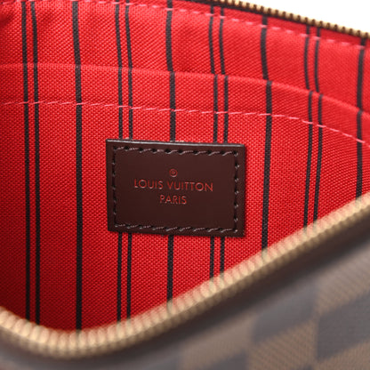 Louis Vuitton Damier Ebene Neverfull MM GM Pochette 6 of 9