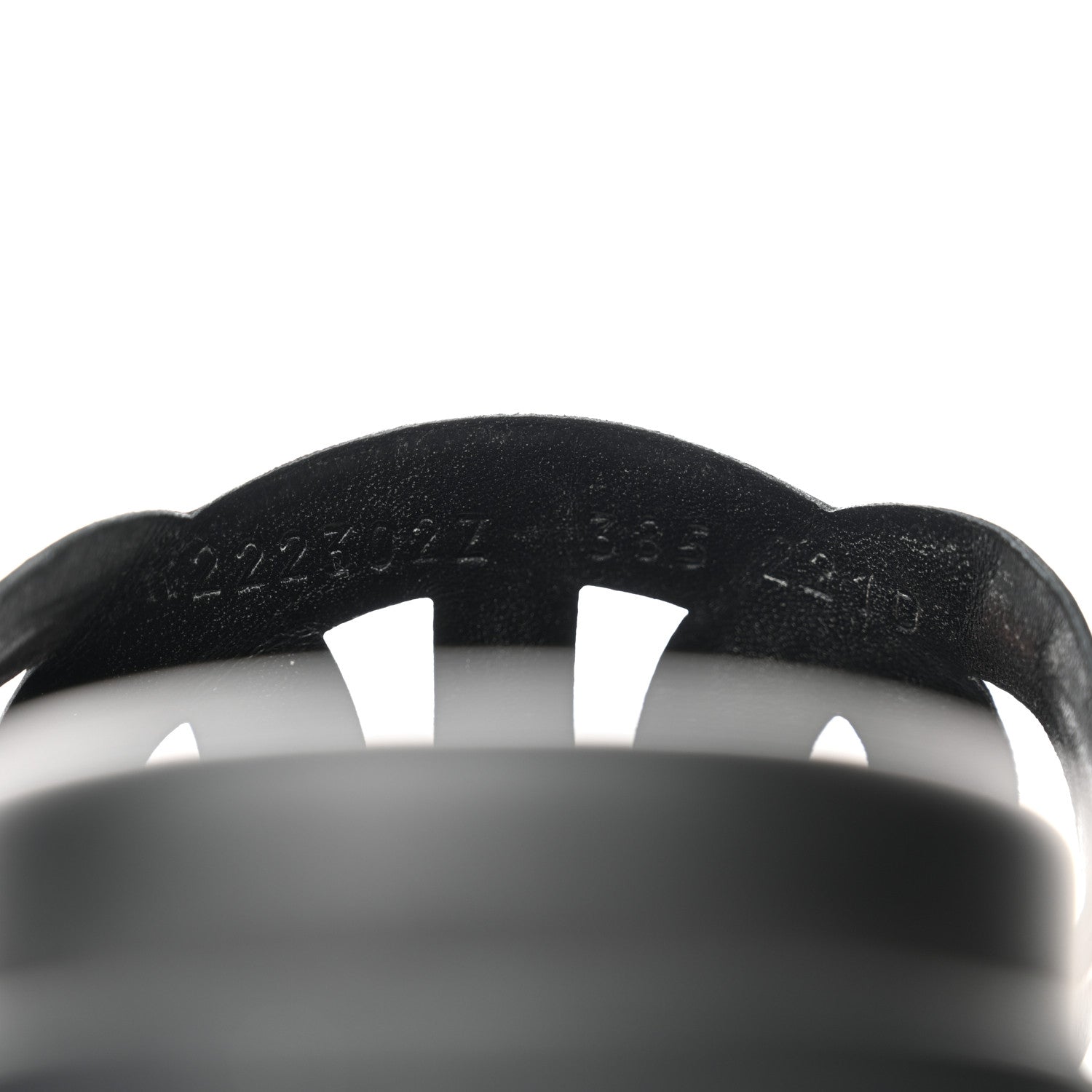 Hermes Nappa Extra Sandals 38.5 Black 6 of 9