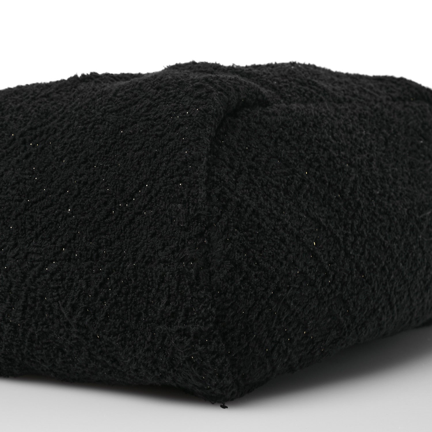 Chanel Terry Cotton CC Beach Tote Towel Set Black 10 of 16