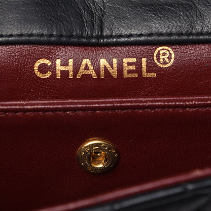 Chanel Lambskin Quilted Small Single Flap Black 7 of 14