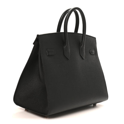 Hermes Epsom Birkin Sellier 25 Black 3 of 11