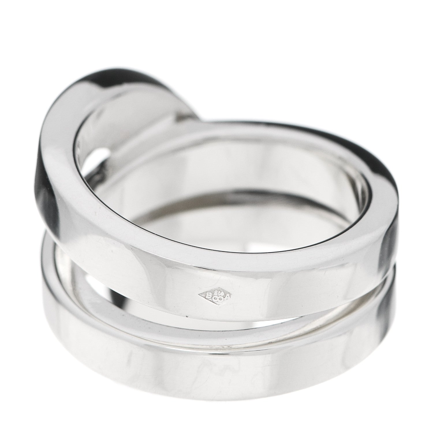 Hermes Sterling Silver Clou de Forge Ring 50 5.25 3 of 7
