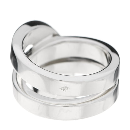 Hermes Sterling Silver Clou de Forge Ring 50 5.25 3 of 7