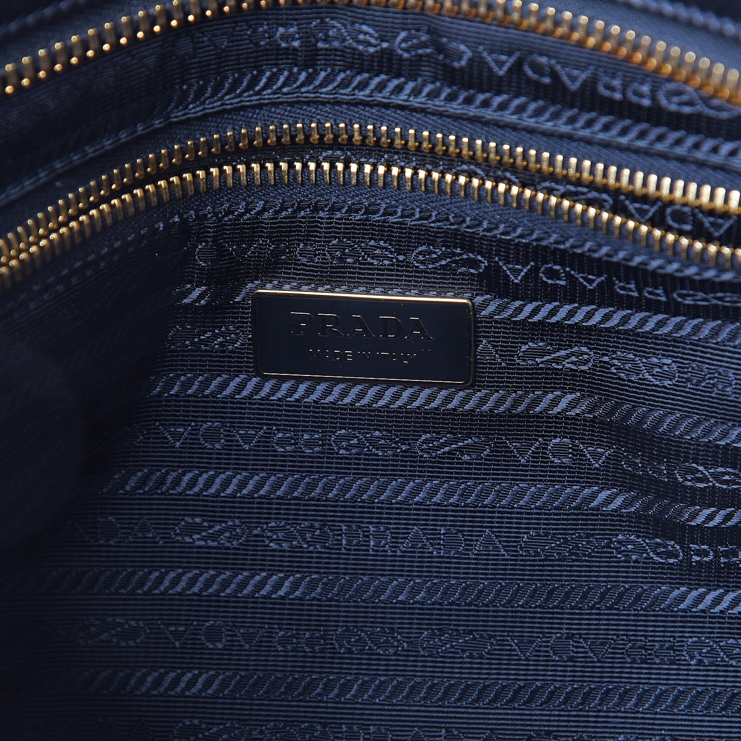 Prada Tessuto Nylon Quilted Impunturato Bauletto Baltico Fuoco 5 of 8