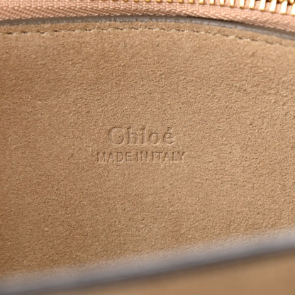 Chloe Suede Calfskin Medium Faye Shoulder Bag Tobacco 6 of 9