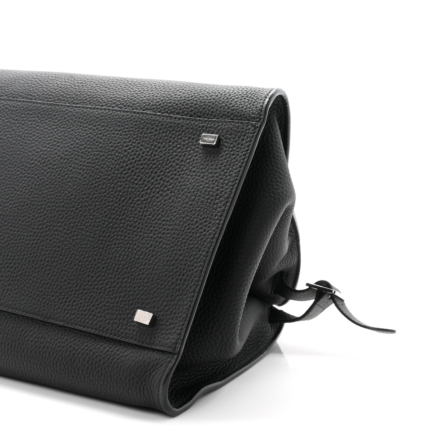 The Row Matte Grained Calfskin Soft Margaux 15 Black 9 of 9