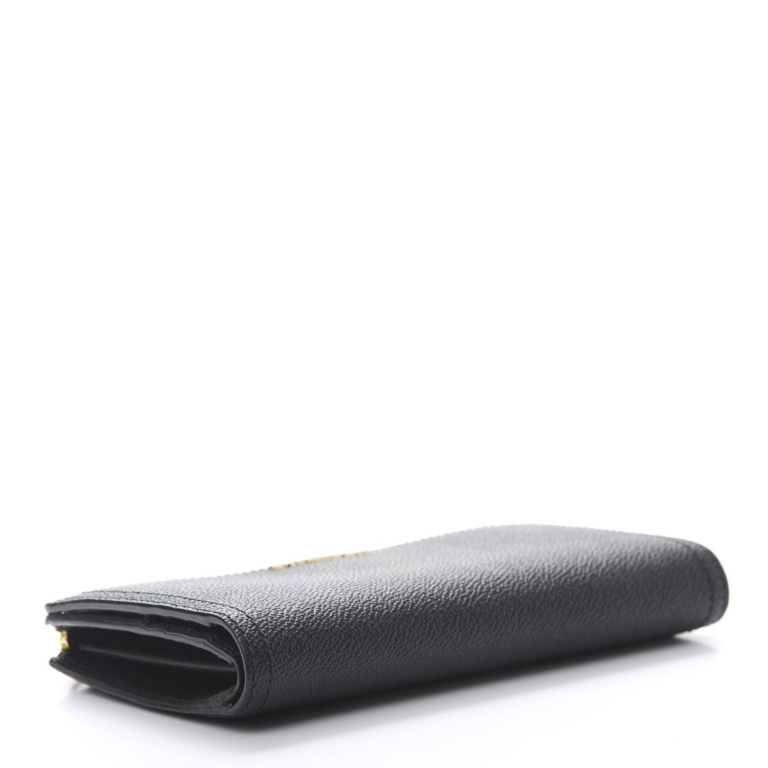 Burberry Grained Calfskin Zip Wallet Black 4 of 10