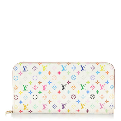 Louis Vuitton Monogram Multicolor Insolite Wallet White Litchi 1 of 7