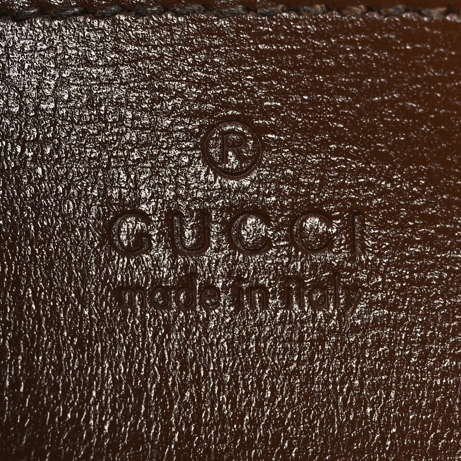 Gucci GG Supreme Monogram Azalea Calfskin Retro Interlocking G Flat Messenger Bag Beige Ebony Brown Sugar 6 of 16