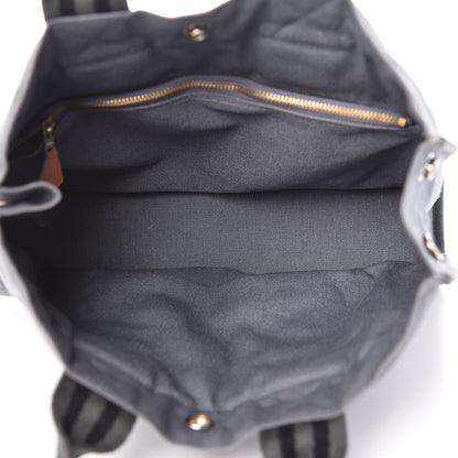 Hermes Canvas Fourre Tout Grey 5 of 10