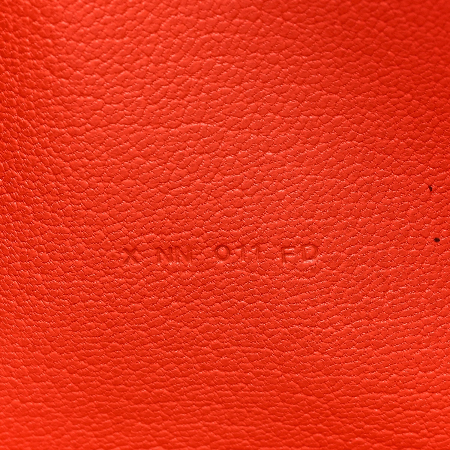 Hermes Swift Pegase Pop Azap Wallet Gris Perle Orange 7 of 8