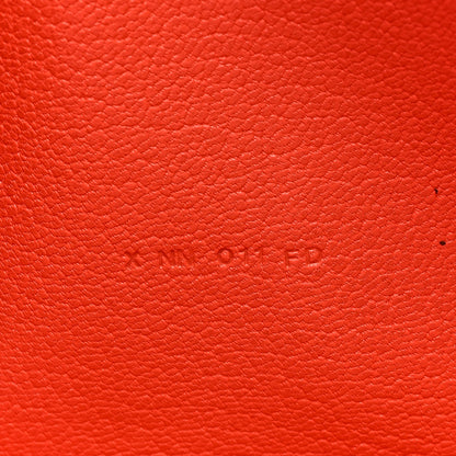 Hermes Swift Pegase Pop Azap Wallet Gris Perle Orange 7 of 8