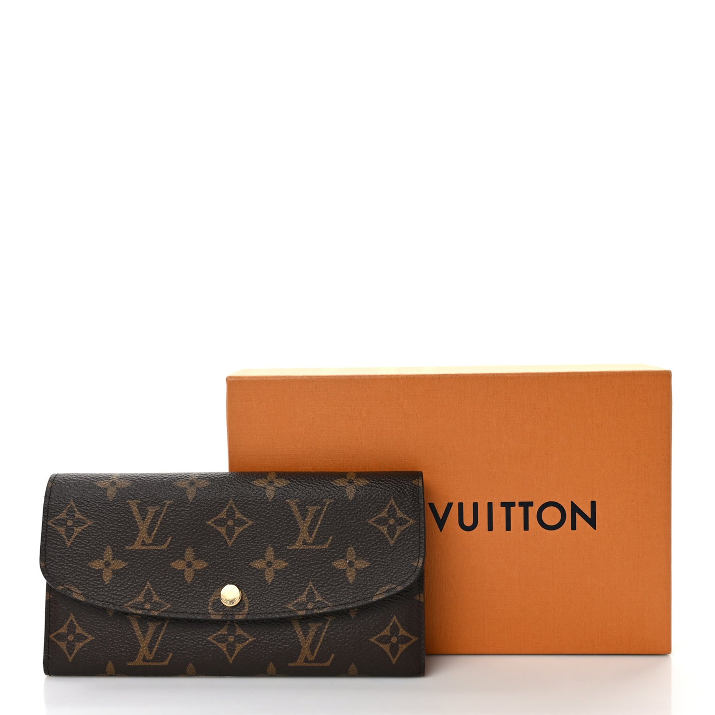 Monogram Emilie Wallet Rose Ballerine