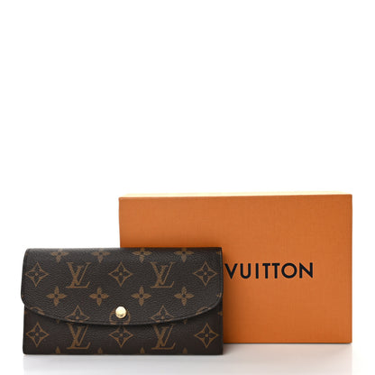 Louis Vuitton Monogram Emilie Wallet Rose Ballerine 9 of 9