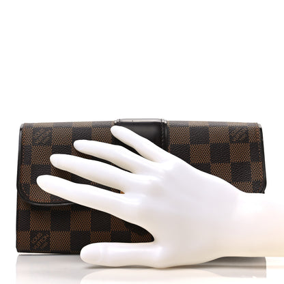 Louis Vuitton Damier Ebene Sistina Wallet 2 of 6