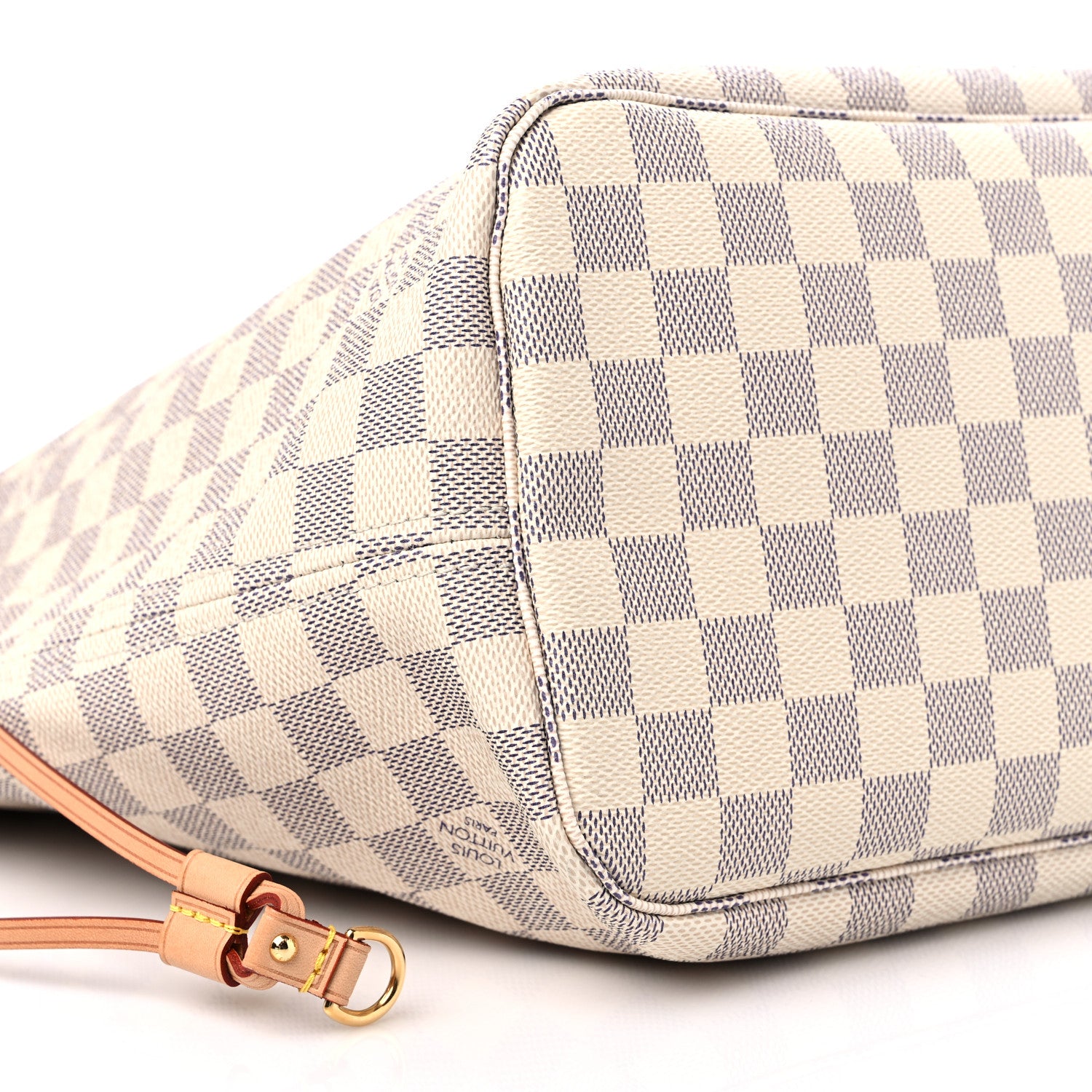 Louis Vuitton Damier Azur Neo Neverfull MM Rose Ballerine 8 of 12