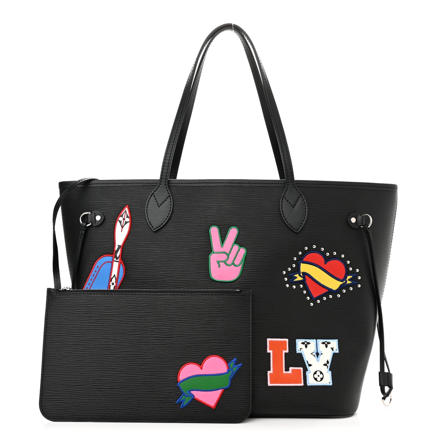 Epi Stickers Neverfull MM Black