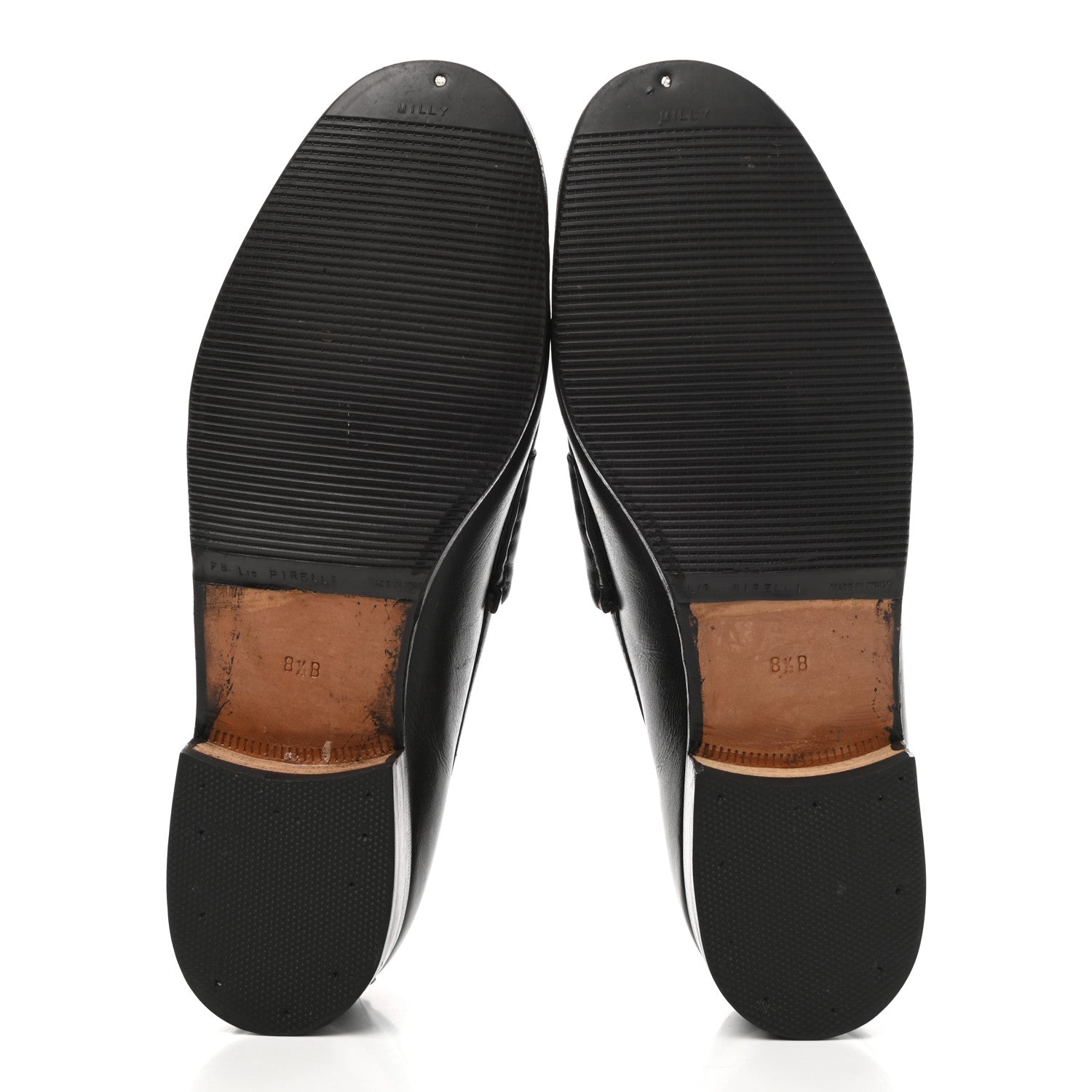 Gucci Calfskin Mens Horsebit Loafers 8.5 Marrone 5 of 9