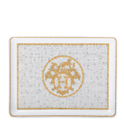 Hermes Porcelain Mosaique au 24 Sushi Plate 1 of 7