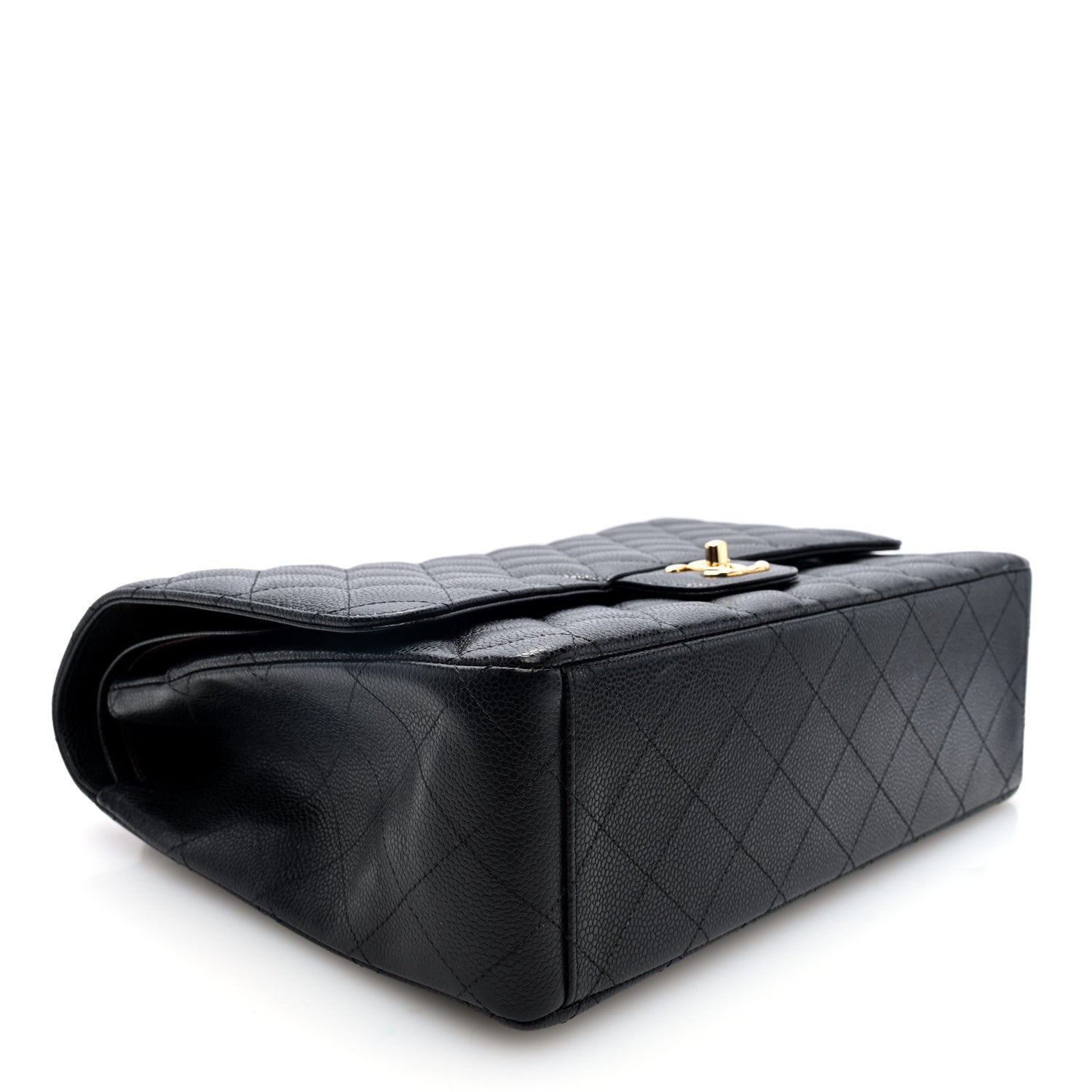 Chanel Caviar Quilted Maxi Double Flap Black 4 of 10