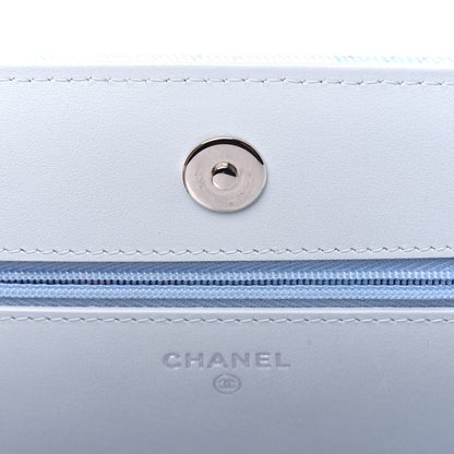 Chanel Canvas Quilted Jungle Jeans Wallet on Chain WOC Multicolor 9 of 19