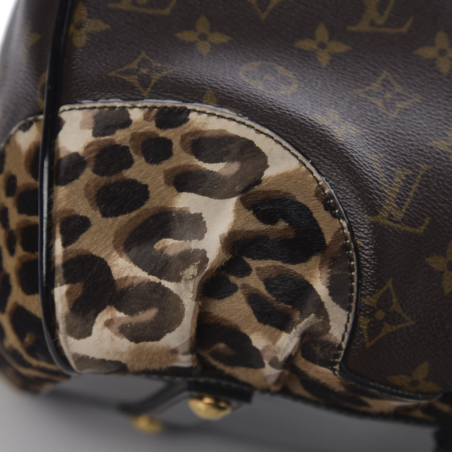 Louis Vuitton Monogram Leopard Stephen Bag 11 of 23