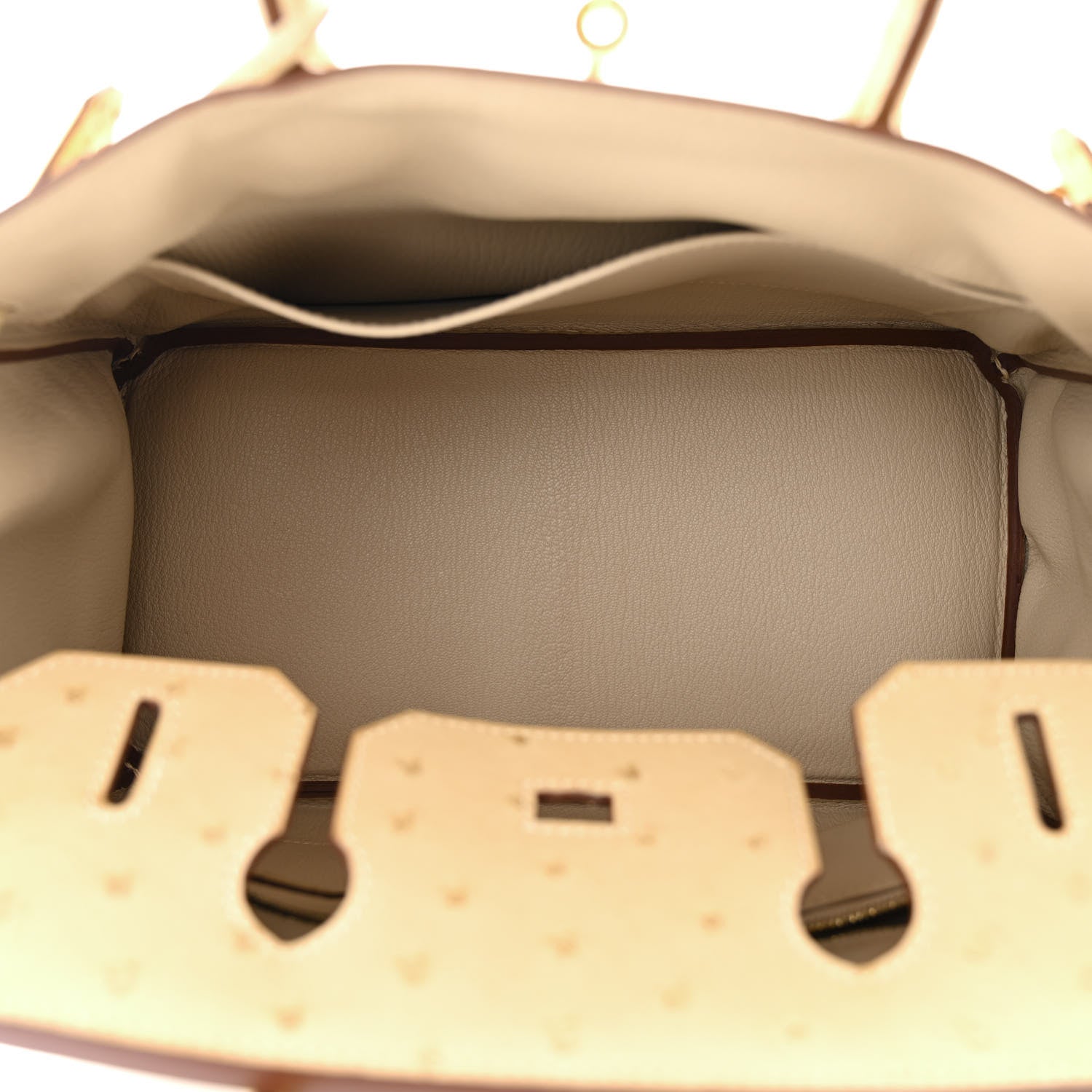 Hermes Ostrich Birkin 30 Parchemin 5 of 11