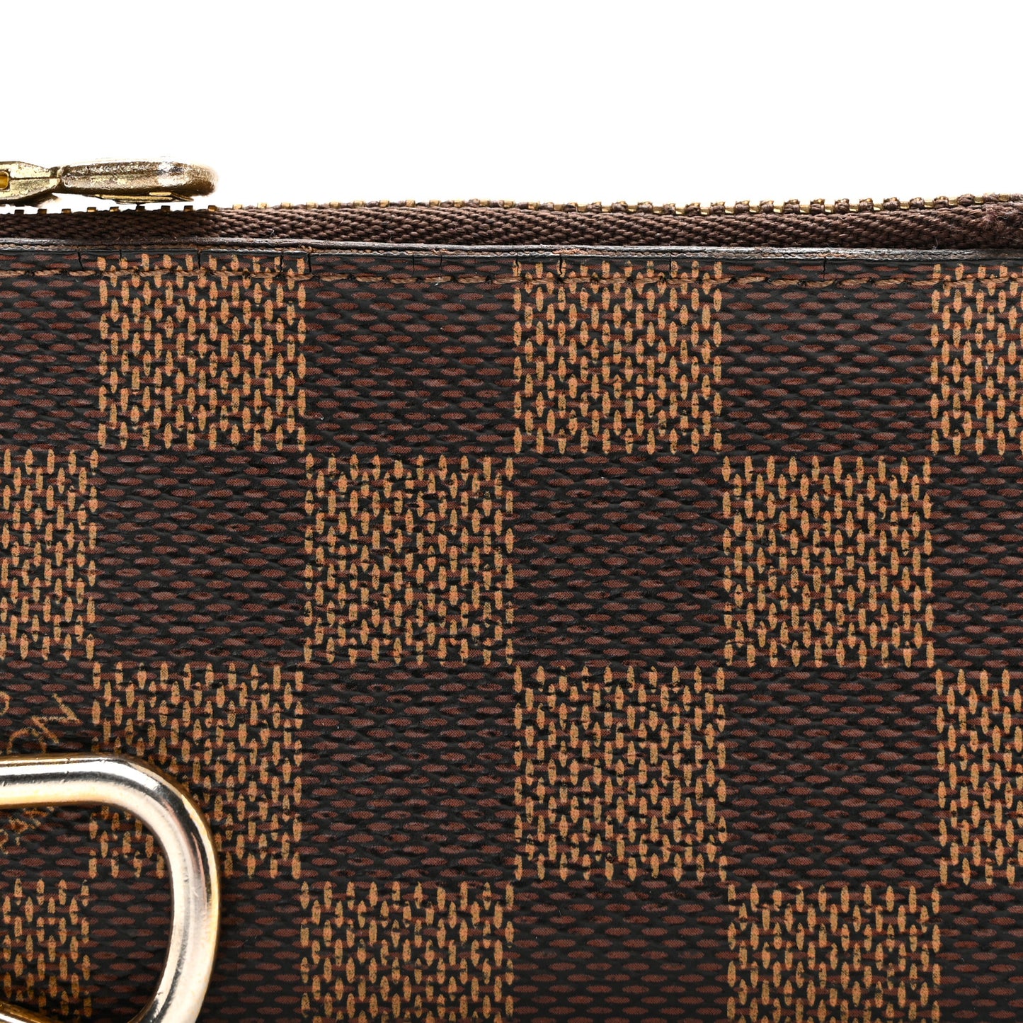Damier Ebene Key Pouch