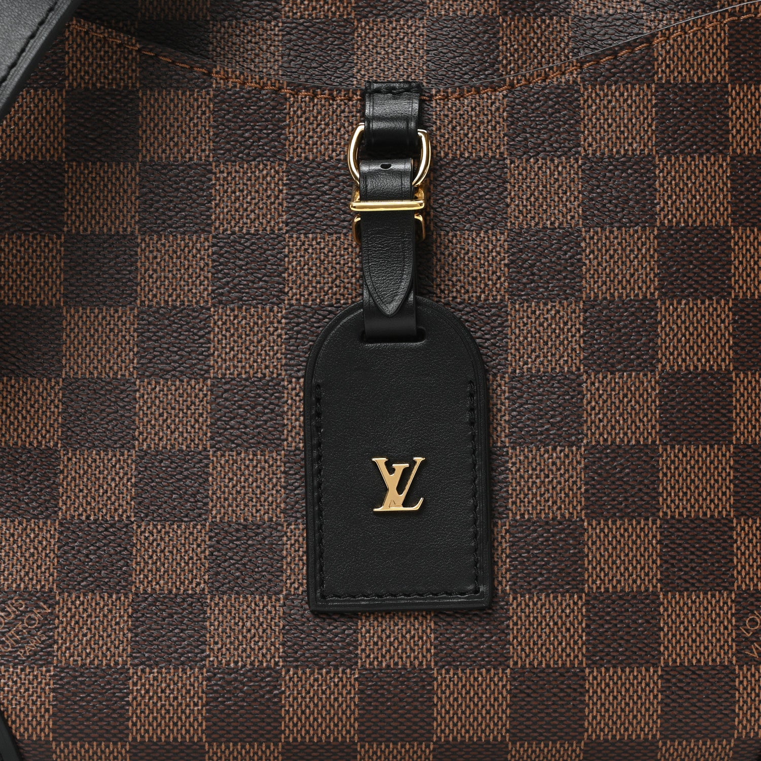 Louis Vuitton Damier Ebene Odeon PM Black 7 of 9