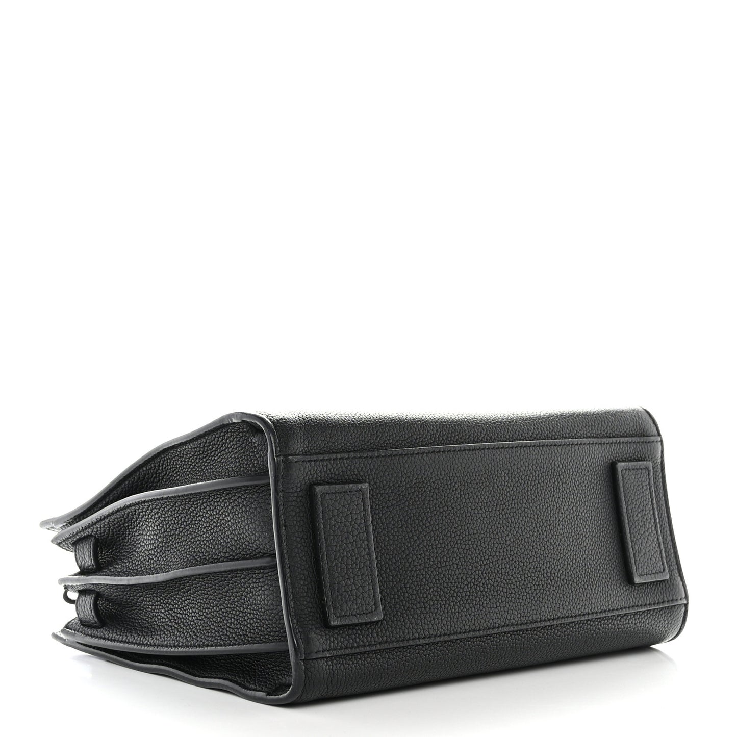 Grained Calfskin Baby Sac De Jour Souple Black