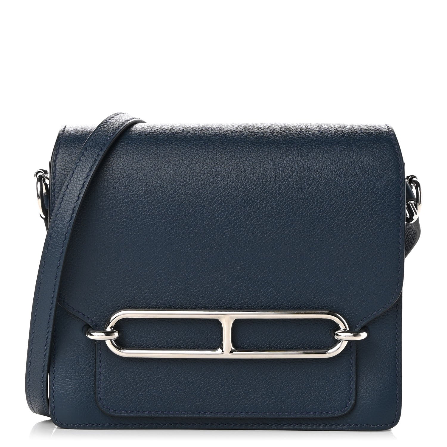Hermes Evercolor Mini Sac Roulis Bleu De Malte 1 of 10
