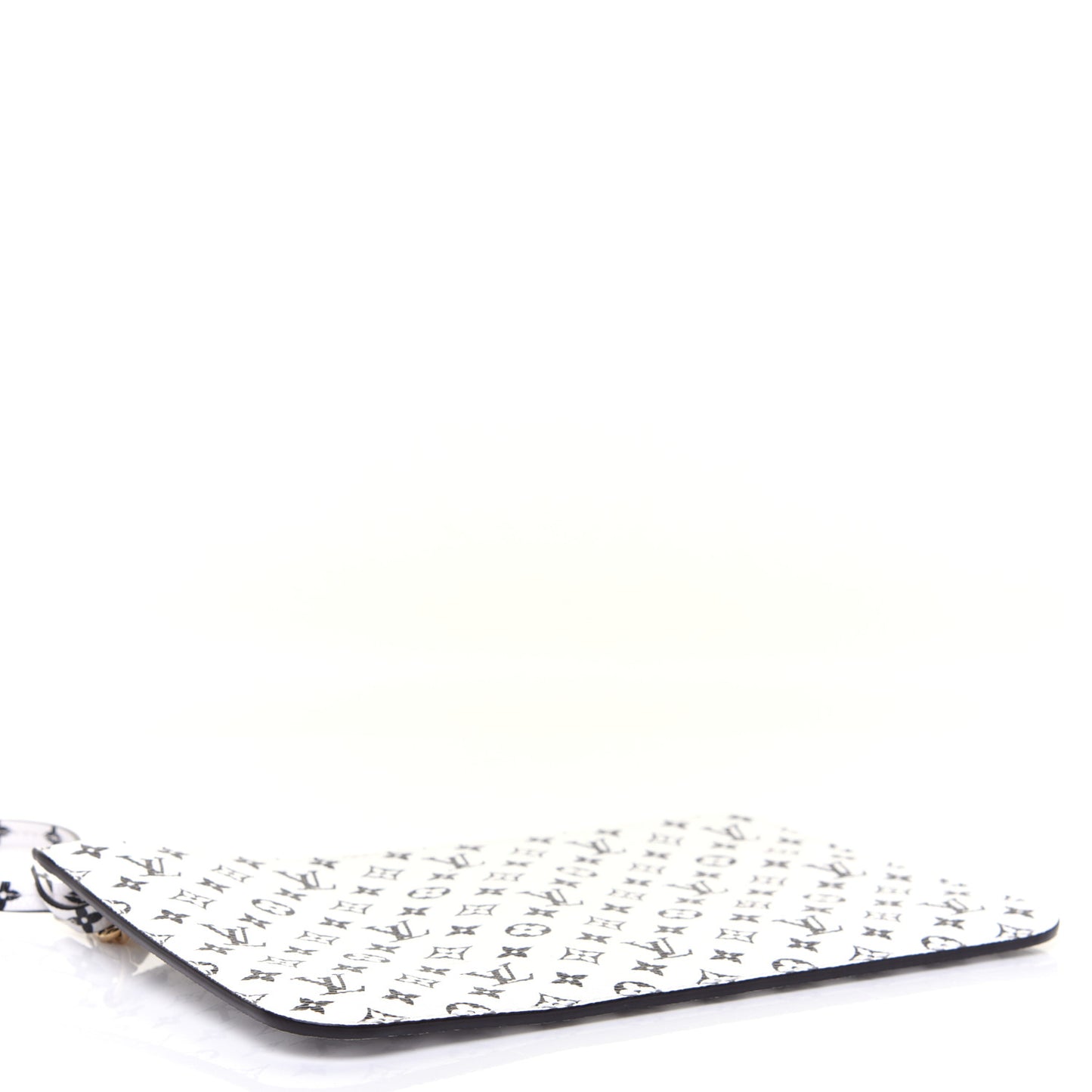 Monogram Giant Neverfull MM GM Pochette White