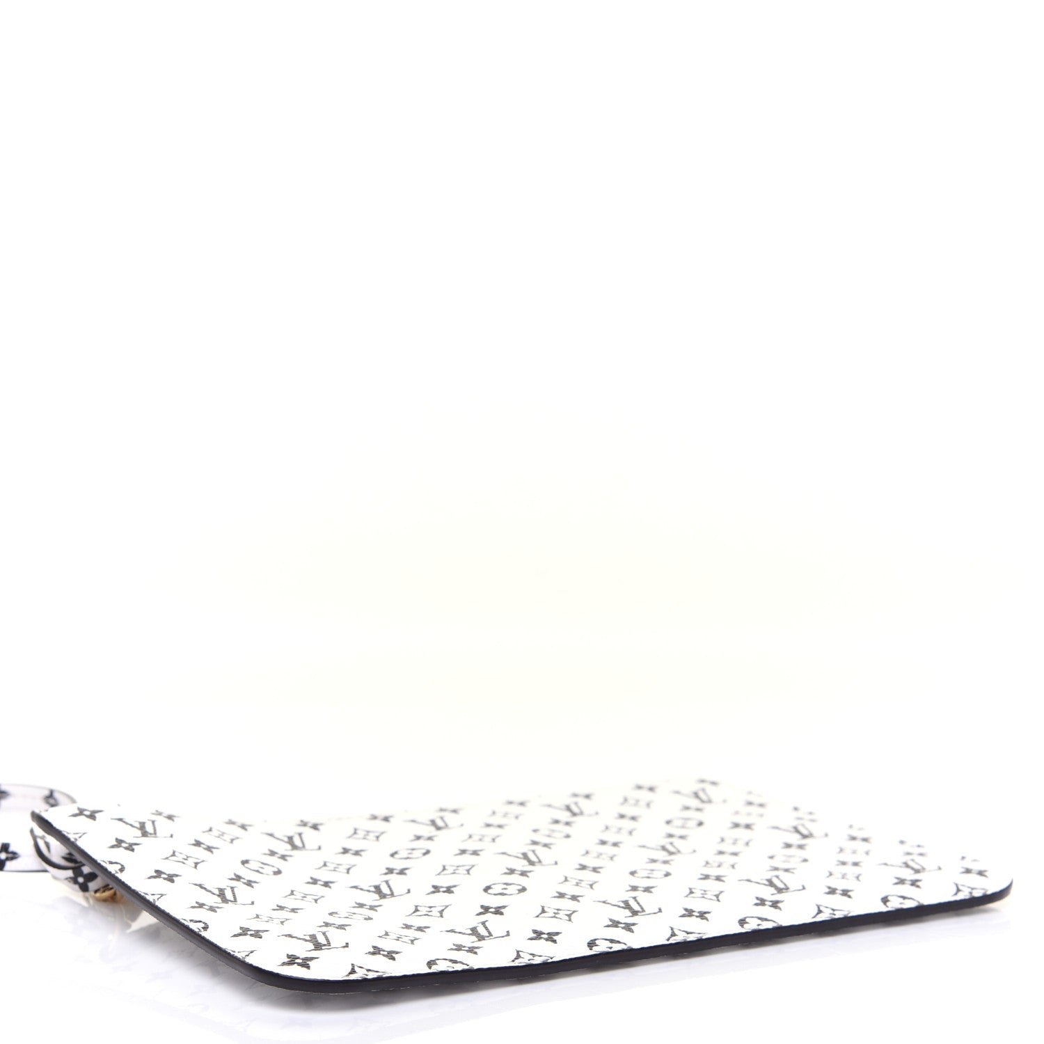 Louis Vuitton Monogram Giant Neverfull MM GM Pochette White 4 of 14